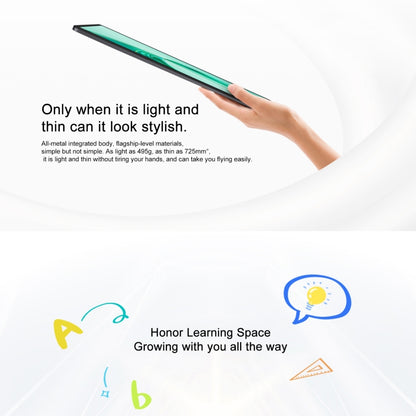 Honor Pad X9 WiFi Tablet PC, 11 inch 6GB+128GB MagicOS 8.0 Qualcomm Snapdragon 680 Octa Core (Cyan) - Other by HONOR | Online Shopping UK | buy2fix