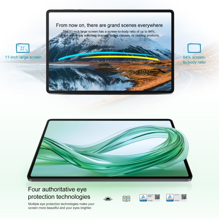 Honor Pad X9 WiFi Tablet PC, 11 inch 8GB+128GB MagicOS 8.0 Qualcomm Snapdragon 680 Octa Core (Cyan) - Other by HONOR | Online Shopping UK | buy2fix