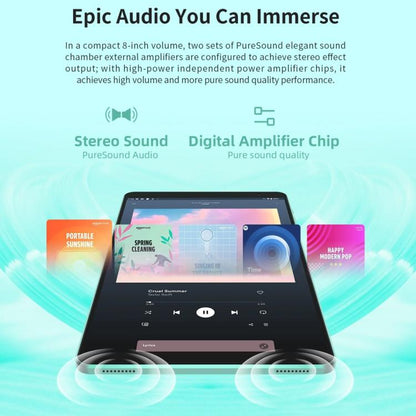 Teclast P85 Tablet PC 8 inch WiFi6, 3GB+64GB, Android 15 Allwinner A333 5-Core(Mint Green) - TECLAST by TECLAST | Online Shopping UK | buy2fix