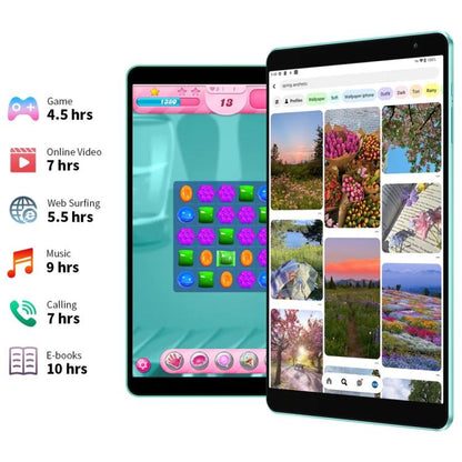 Teclast P85 Tablet PC 8 inch WiFi6, 3GB+64GB, Android 15 Allwinner A333 5-Core(Mint Green) - TECLAST by TECLAST | Online Shopping UK | buy2fix
