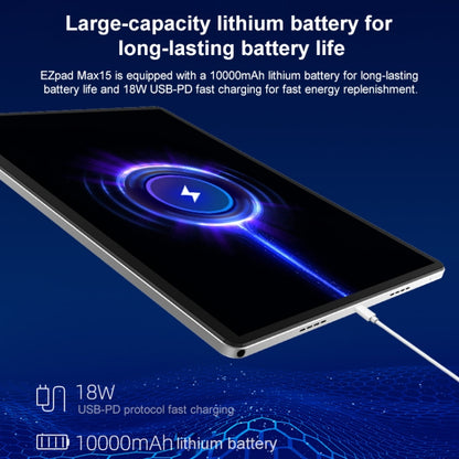 Jumper EZpad Max15 Tablet PC, 8GB+256GB, 15 inch Android 14 OS MediaTek MT8781 Octa Core Network: 4G, US Plug - Jumper by jumper | Online Shopping UK | buy2fix