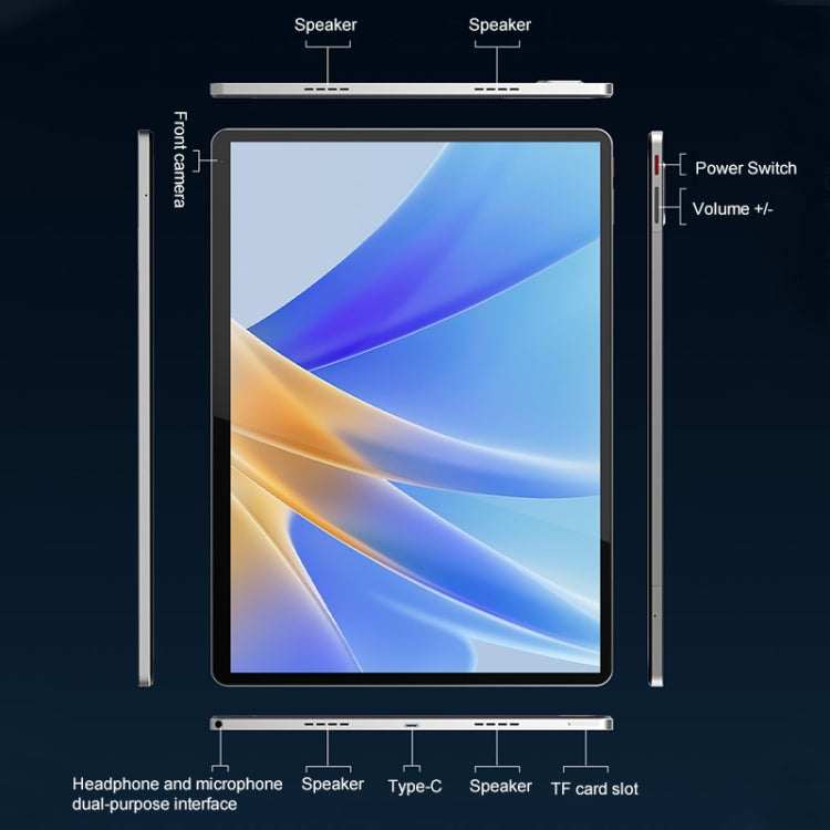 Jumper EZpad Max15 Tablet PC, 8GB+256GB, 15 inch Android 14 OS MediaTek MT8781 Octa Core Network: 4G, EU Plug - Jumper by jumper | Online Shopping UK | buy2fix