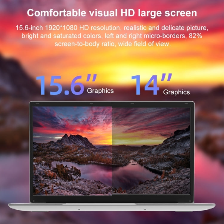 Jumper EZbook S7 15.6 inch Laptop, 12GB+256GB, Windows 11 Intel Alder Lake N95 Quad Core, US Plug(Grey) - Jumper by jumper | Online Shopping UK | buy2fix