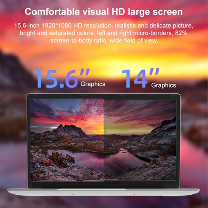 Jumper EZbook S7 15.6 inch Laptop, 12GB+256GB, Windows 11 Intel Alder Lake N95 Quad Core, EU Plug(Grey) - Jumper by jumper | Online Shopping UK | buy2fix