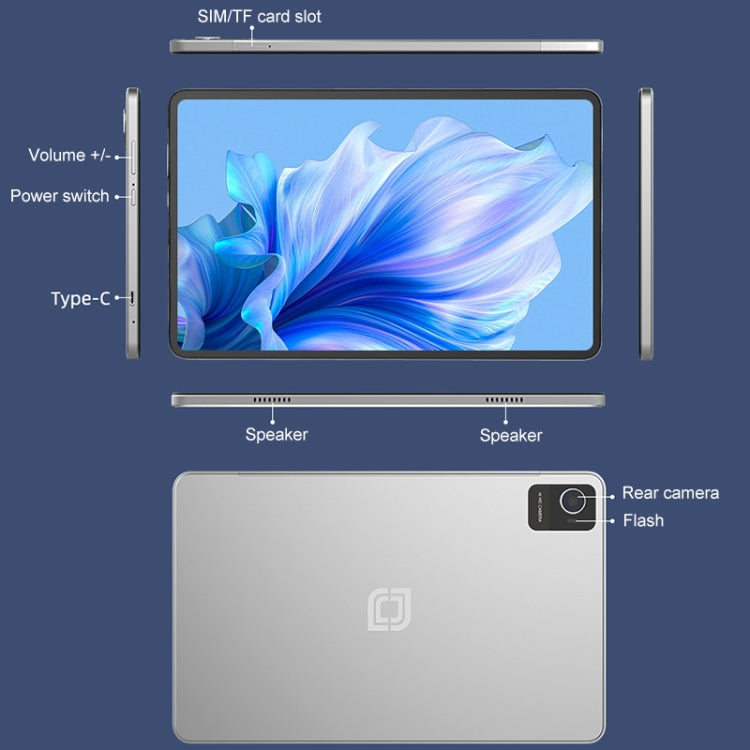 Jumper EZpad M10 Pro Tablet PC, 6GB+128GB, 10.36 inch Android 13 OS Unisoc T606 Octa Core Network: 4G, US Plug - Jumper by jumper | Online Shopping UK | buy2fix