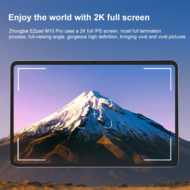 Jumper EZpad M10 Pro Tablet PC, 6GB+128GB, 10.36 inch Android 13 OS Unisoc T606 Octa Core Network: 4G, EU Plug - Jumper by jumper | Online Shopping UK | buy2fix