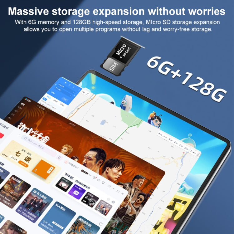 Jumper EZpad M10 Pro Tablet PC, 6GB+128GB, 10.36 inch Android 13 OS Unisoc T606 Octa Core Network: 4G, US Plug - Jumper by jumper | Online Shopping UK | buy2fix