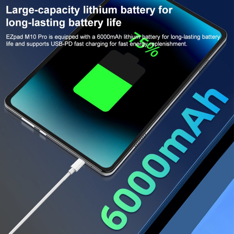 Jumper EZpad M10 Pro Tablet PC, 6GB+128GB, 10.36 inch Android 13 OS Unisoc T606 Octa Core Network: 4G, US Plug - Jumper by jumper | Online Shopping UK | buy2fix