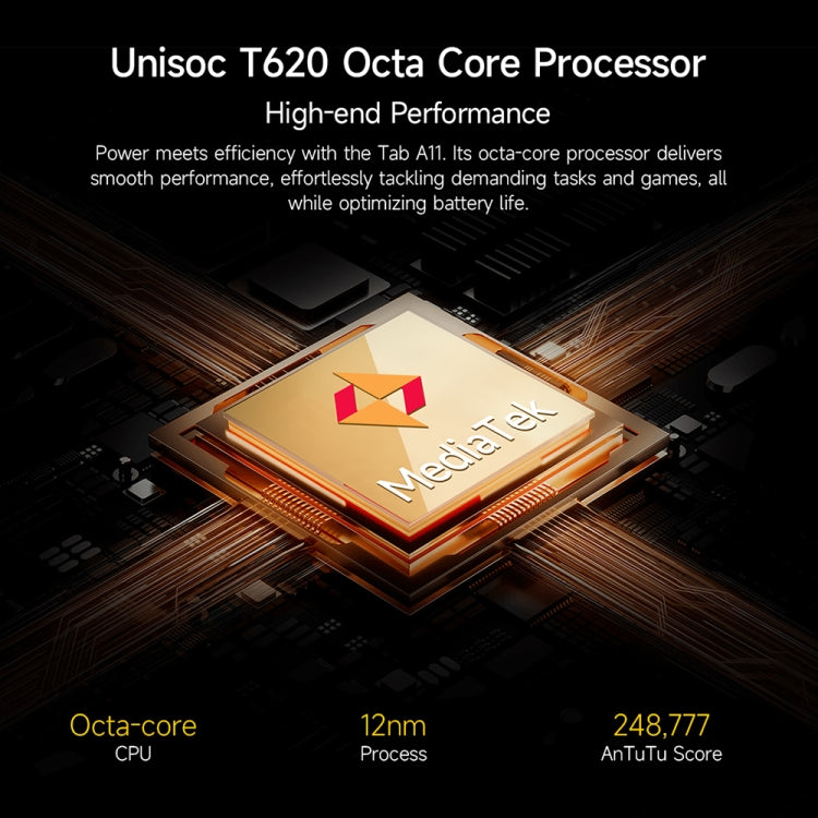 Ulefone Tab A11 Tablet PC, 6GB+256GB, 11 inch Android 14 Unisoc T620 Octa Core 4G Network, EU Plug (Space Grey) - Other by Ulefone | Online Shopping UK | buy2fix