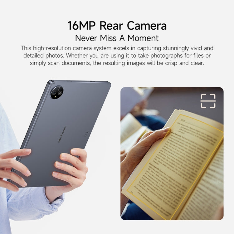 Ulefone Tab A11 Tablet PC, 6GB+256GB, 11 inch Android 14 Unisoc T620 Octa Core 4G Network, EU Plug (Space Grey) - Other by Ulefone | Online Shopping UK | buy2fix