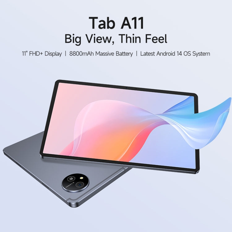 Ulefone Tab A11 Tablet PC, 6GB+256GB, 11 inch Android 14 Unisoc T620 Octa Core 4G Network, EU Plug (Space Grey) - Other by Ulefone | Online Shopping UK | buy2fix