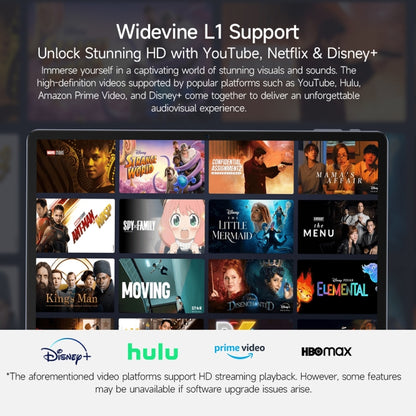 Ulefone Tab A11 Tablet PC, 6GB+256GB, 11 inch Android 14 Unisoc T620 Octa Core 4G Network, EU Plug (Space Grey) - Other by Ulefone | Online Shopping UK | buy2fix