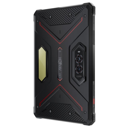 HOTWAV Tab R9 Pro IP68/IP69K Rugged Tablet, 6GB+256GB, 11 inch Android 14 Unisoc T606 Octa Core 4G Network, Global Version with Google Play, EU Plug (Black Red) - Other by HOTWAV | Online Shopping UK | buy2fix