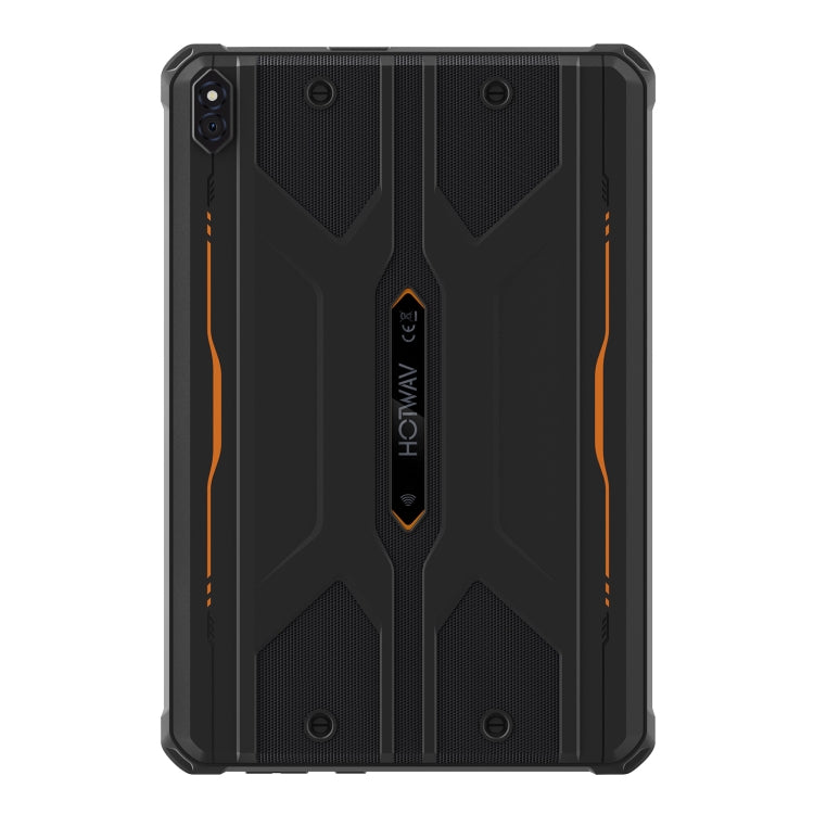 HOTWAV Tab R8 IP68/IP69K Rugged Tablet, 4GB+128GB, 10.1 inch Android 14 Unisoc T606 Octa Core 4G Network, Global Version with Google Play, EU Plug (Black+Orange) - Other by HOTWAV | Online Shopping UK | buy2fix
