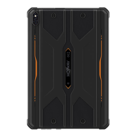 HOTWAV Tab R8 IP68/IP69K Rugged Tablet, 4GB+128GB, 10.1 inch Android 14 Unisoc T606 Octa Core 4G Network, Global Version with Google Play, EU Plug (Black+Orange) - Other by HOTWAV | Online Shopping UK | buy2fix