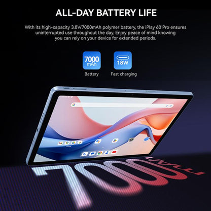 ALLDOCUBE iPlay 60 Pro 4G LTE Tablet PC, 6GB+128GB, 11 inch Android 14 MediaTek Helio G99 Octa Core Support Dual SIM (Dark Gray) - ALLDOCUBE by ALLDOCUBE | Online Shopping UK | buy2fix