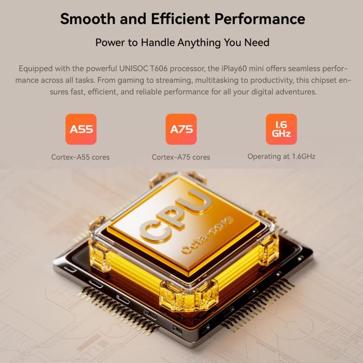 ALLDOCUBE iPlay 60 mini 4G LTE Tablet PC, 4GB+64GB, 8.68 inch Android 15 Unisoc T606 Octa Core Support Dual SIM (Grey) - ALLDOCUBE by ALLDOCUBE | Online Shopping UK | buy2fix