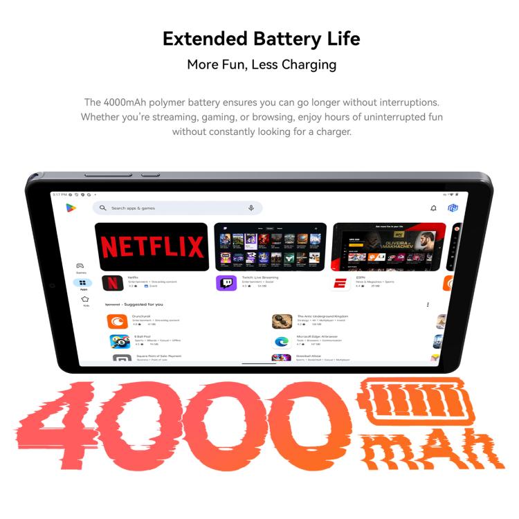 ALLDOCUBE iPlay 60 mini 4G LTE Tablet PC, 4GB+64GB, 8.68 inch Android 15 Unisoc T606 Octa Core Support Dual SIM (Grey) - ALLDOCUBE by ALLDOCUBE | Online Shopping UK | buy2fix