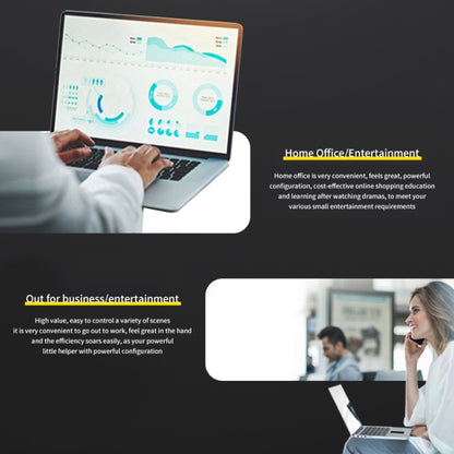 14.1 inch Portable Laptop, 6GB+1TB, Windows 11 Intel Celeron N4000 Dual Core, EU Plug - Others by buy2fix | Online Shopping UK | buy2fix