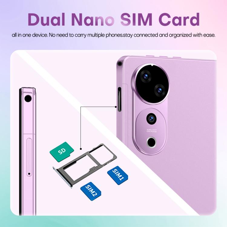 Pad 9 Ultra 10.1 inch 3G Phone Call Tablet PC, 2GB+32GB, Android 10 MTK6737 Quad Core, AU Plug (Purple) - 10.1 inch by buy2fix | Online Shopping UK | buy2fix