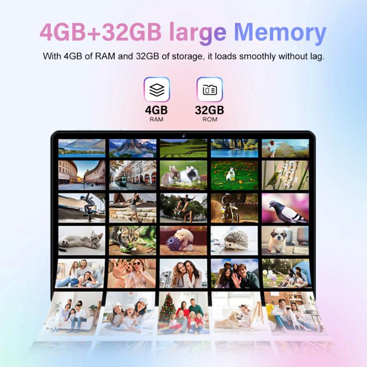 Pad 8 Pro 10.1 inch 4G LTE Tablet PC Combo Set, 4GB+32GB, Android 10 MT6755 Octa Core, with Keyboard / Mouse / Leather Case, EU Plug (Purple) - 10.1 inch by buy2fix | Online Shopping UK | buy2fix