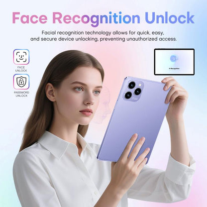 Pad 8 Pro 10.1 inch 4G LTE Tablet PC Combo Set, 4GB+32GB, Android 10 MT6755 Octa Core, with Keyboard / Mouse / Leather Case, EU Plug (Blue) - 10.1 inch by buy2fix | Online Shopping UK | buy2fix