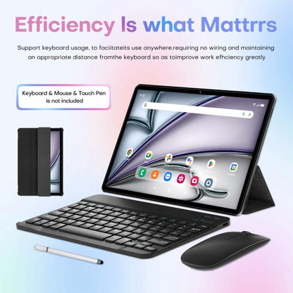 Pad 8 Pro 10.1 inch 4G LTE Tablet PC Combo Set, 4GB+32GB, Android 10 MT6755 Octa Core, with Keyboard / Mouse / Leather Case, EU Plug (Black) - 10.1 inch by buy2fix | Online Shopping UK | buy2fix