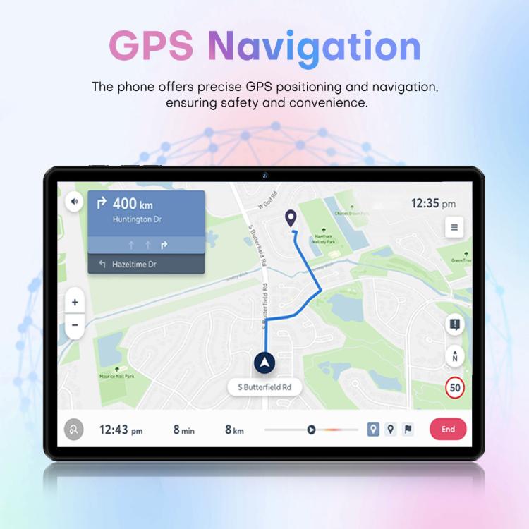 Pad 8 Pro 10.1 inch 4G LTE Tablet PC Combo Set, 4GB+32GB, Android 10 MT6755 Octa Core, with Keyboard / Mouse / Leather Case, UK Plug (Black) - 10.1 inch by buy2fix | Online Shopping UK | buy2fix