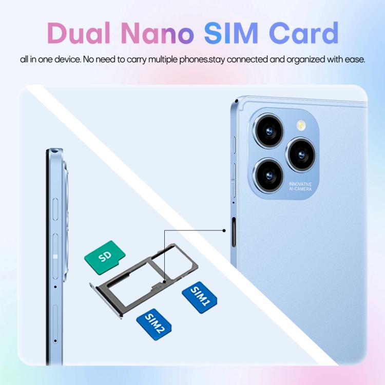 Pad 8 Pro 10.1 inch 4G LTE Tablet PC Combo Set, 4GB+32GB, Android 10 MT6755 Octa Core, with Keyboard / Mouse / Leather Case, UK Plug (Blue) - 10.1 inch by buy2fix | Online Shopping UK | buy2fix