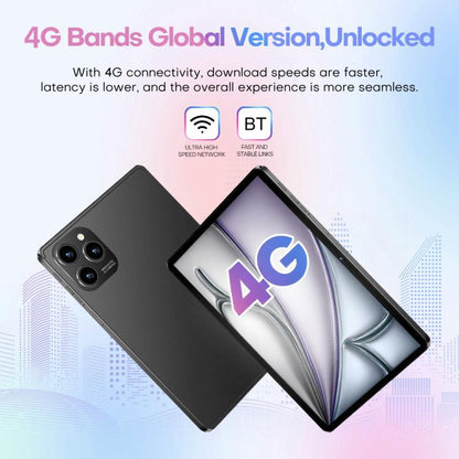 Pad 8 Pro 10.1 inch 4G LTE Tablet PC Combo Set, 4GB+32GB, Android 10 MT6755 Octa Core, with Keyboard / Mouse / Leather Case, AU Plug (Gold) - 10.1 inch by buy2fix | Online Shopping UK | buy2fix