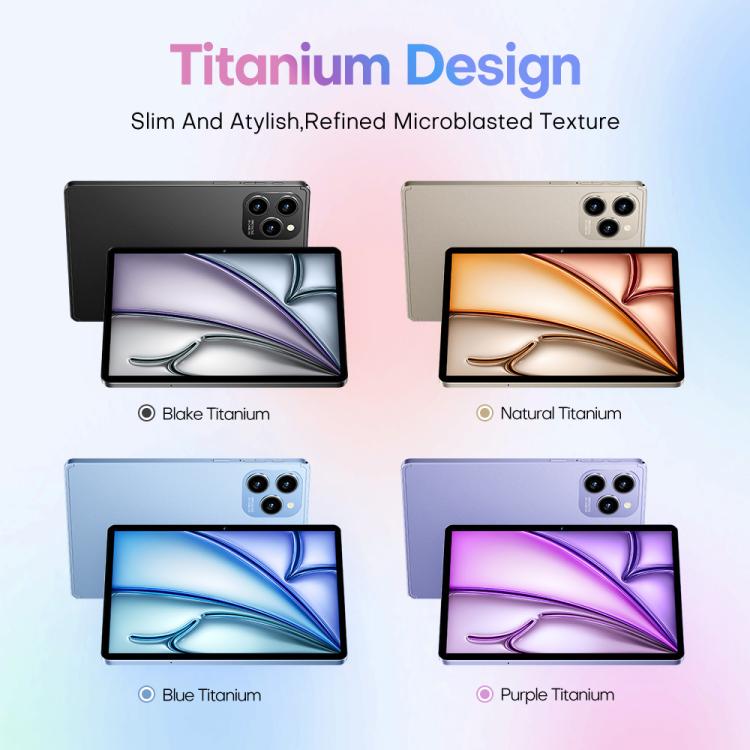 Pad 8 Pro 10.1 inch 4G LTE Tablet PC Combo Set, 4GB+32GB, Android 10 MT6755 Octa Core, with Keyboard / Mouse / Leather Case, AU Plug (Purple) - 10.1 inch by buy2fix | Online Shopping UK | buy2fix