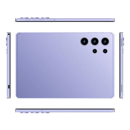 Pad 9 Pro 10.1 inch 4G LTE Tablet PC Combo Set, 4GB+32GB, Android 10 MT6755 Octa Core, with Keyboard / Mouse / Leather Case, EU Plug (Purple) - 10.1 inch by buy2fix | Online Shopping UK | buy2fix