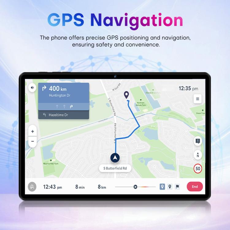 Pad 9 Pro 10.1 inch 4G LTE Tablet PC Combo Set, 4GB+32GB, Android 10 MT6755 Octa Core, with Keyboard / Mouse / Leather Case, EU Plug (Gold) - 10.1 inch by buy2fix | Online Shopping UK | buy2fix