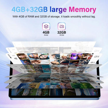 Pad 9 Pro 10.1 inch 4G LTE Tablet PC Combo Set, 4GB+32GB, Android 10 MT6755 Octa Core, with Keyboard / Mouse / Leather Case, AU Plug (Gold) - 10.1 inch by buy2fix | Online Shopping UK | buy2fix