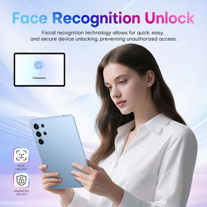 Pad 9 Pro 10.1 inch 4G LTE Tablet PC Combo Set, 4GB+32GB, Android 10 MT6755 Octa Core, with Keyboard / Mouse / Leather Case, AU Plug (Blue) - 10.1 inch by buy2fix | Online Shopping UK | buy2fix