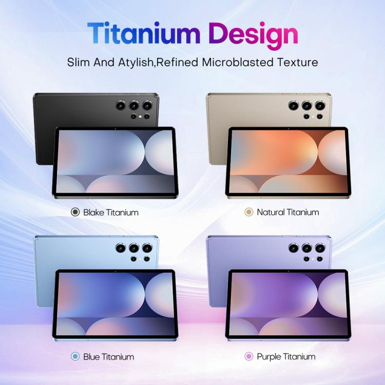 Pad 9 Pro 10.1 inch 4G LTE Tablet PC Combo Set, 4GB+32GB, Android 10 MT6755 Octa Core, with Keyboard / Mouse / Leather Case, AU Plug (Purple) - 10.1 inch by buy2fix | Online Shopping UK | buy2fix