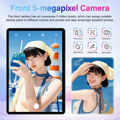 Pad 9 Pro 10.1 inch 4G LTE Tablet PC Combo Set, 4GB+32GB, Android 10 MT6755 Octa Core, with Keyboard / Mouse / Leather Case, AU Plug (Blue) - 10.1 inch by buy2fix | Online Shopping UK | buy2fix