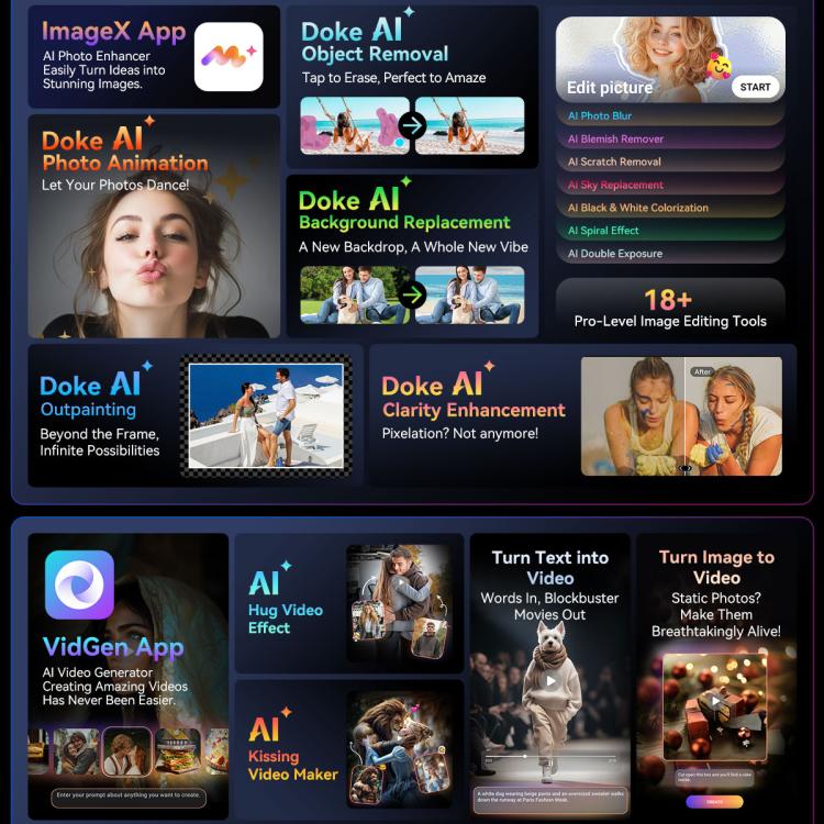 Blackview MEGA 8 Tablet PC, 12GB+512GB, 13 inch Android 15 Unisoc Tiger T620 Octa Core, Network: 4G, Global Version with Google Play (Blue) - Blackview by Blackview | Online Shopping UK | buy2fix