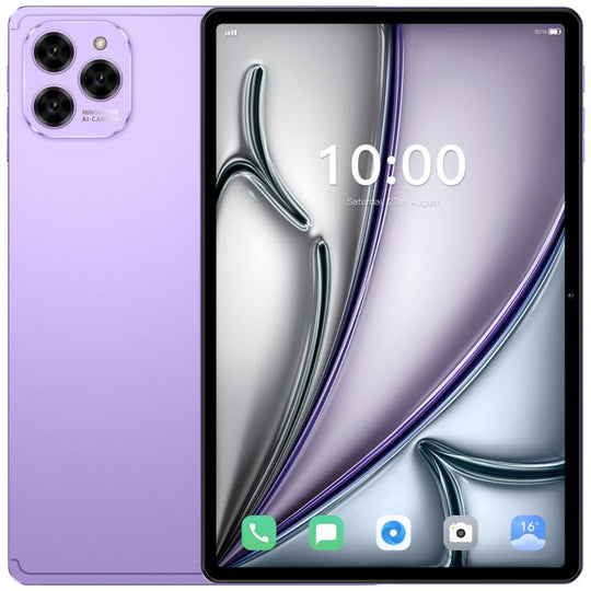 Pad 16 Pro 10.1 inch 4G LTE Tablet PC, 4GB+32GB, Android 10 MTK6755 Octa Core, AU Plug (Purple)