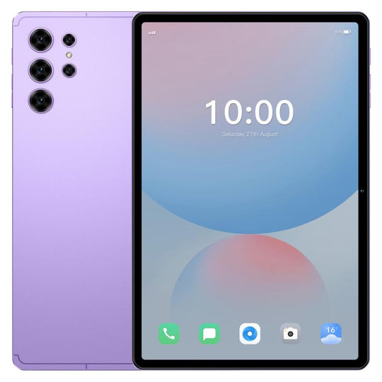 Pad 25 Ultra 10.1 inch 4G LTE Tablet PC, 4GB+32GB, Android 10 MTK6755 Octa Core, US Plug (Purple)