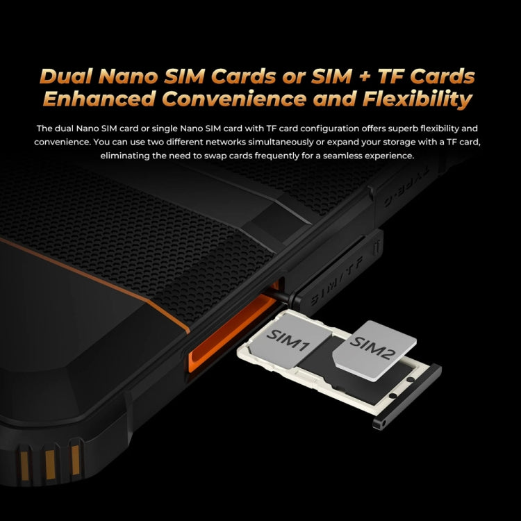 OUKITEL RT3 Pro 4G Network IP68/IP69K Rugged Tablet, 4GB+128GB, 8.0 inch Android 14 MediaTek G81 Octa-Core Support Dual SIM, EU Plug (Green) - Other by OUKITEL | Online Shopping UK | buy2fix