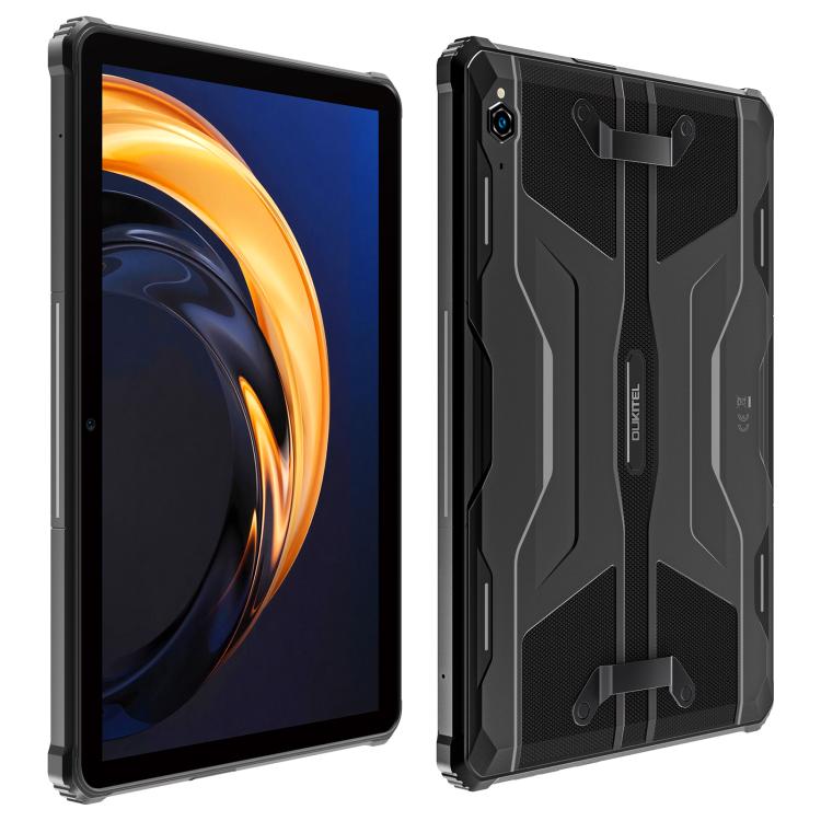 OUKITEL RT9 4G Network IP68/IP69K Rugged Tablet, 6GB+256GB, 11 inch Android 14 Unisoc T606 Octa-Core Support Dual SIM, EU Plug (Black) - Other by OUKITEL | Online Shopping UK | buy2fix