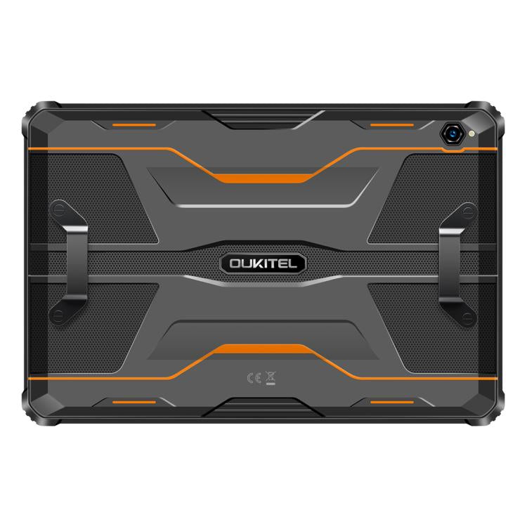OUKITEL RT9 4G Network IP68/IP69K Rugged Tablet, 6GB+256GB, 11 inch Android 14 Unisoc T606 Octa-Core Support Dual SIM, EU Plug (Orange) - Other by OUKITEL | Online Shopping UK | buy2fix