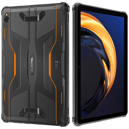 OUKITEL RT9 4G Network IP68/IP69K Rugged Tablet, 6GB+256GB, 11 inch Android 14 Unisoc T606 Octa-Core Support Dual SIM, EU Plug (Orange) - Other by OUKITEL | Online Shopping UK | buy2fix