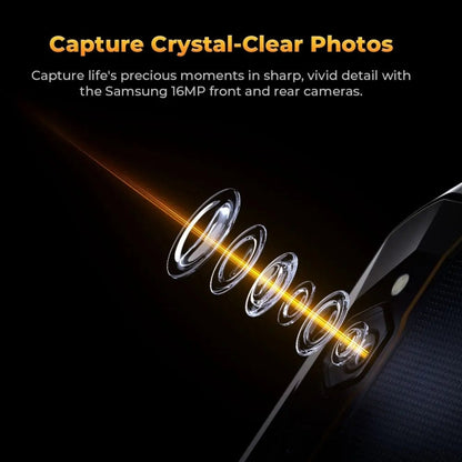 OUKITEL RT9 4G Network IP68/IP69K Rugged Tablet, 6GB+256GB, 11 inch Android 14 Unisoc T606 Octa-Core Support Dual SIM, EU Plug (Black) - Other by OUKITEL | Online Shopping UK | buy2fix