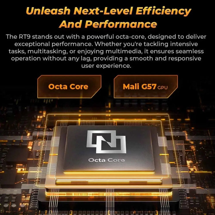 OUKITEL RT9 4G Network IP68/IP69K Rugged Tablet, 6GB+256GB, 11 inch Android 14 Unisoc T606 Octa-Core Support Dual SIM, EU Plug (Black) - Other by OUKITEL | Online Shopping UK | buy2fix