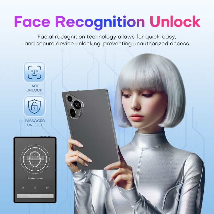 Pad7 Ultra 10.1 inch 3G Phone Call Tablet PC, 2GB+32GB, Android 8.1 MTK6737 Quad Core, AU Plug (Silver) - 10.1 inch by buy2fix | Online Shopping UK | buy2fix