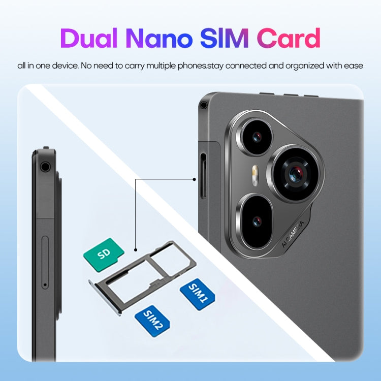 Pad7 Ultra 10.1 inch 3G Phone Call Tablet PC, 2GB+32GB, Android 8.1 MTK6737 Quad Core, UK Plug (Silver) - 10.1 inch by buy2fix | Online Shopping UK | buy2fix