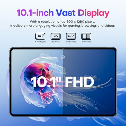 Pad7 Ultra 10.1 inch 3G Phone Call Tablet PC, 2GB+32GB, Android 8.1 MTK6737 Quad Core, UK Plug (Silver) - 10.1 inch by buy2fix | Online Shopping UK | buy2fix