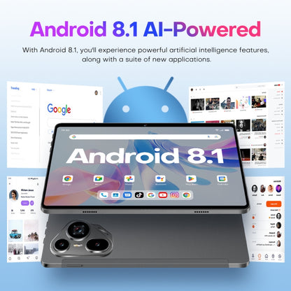 Pad7 Ultra 10.1 inch 3G Phone Call Tablet PC, 2GB+32GB, Android 8.1 MTK6737 Quad Core, US Plug (Silver) - 10.1 inch by buy2fix | Online Shopping UK | buy2fix